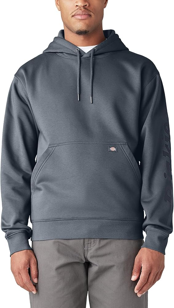 Dickies Men's Water Repellent Logo Sleeve Hoodie