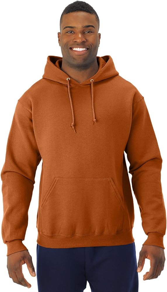 Jerzees 8 oz. NuBlend 50/50 Pullover Hood, Texas Orange - Medium