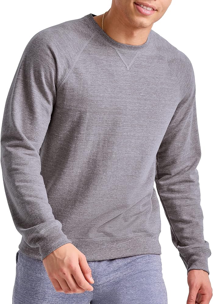 Hanes Mens Hanes Men'S Crewneck Sweatshirt, Tri-Blend French Terry