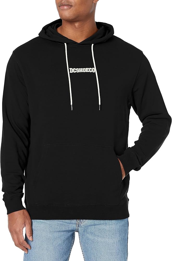 DC Men's Baseline Pullover Hoodie Sweatshirt