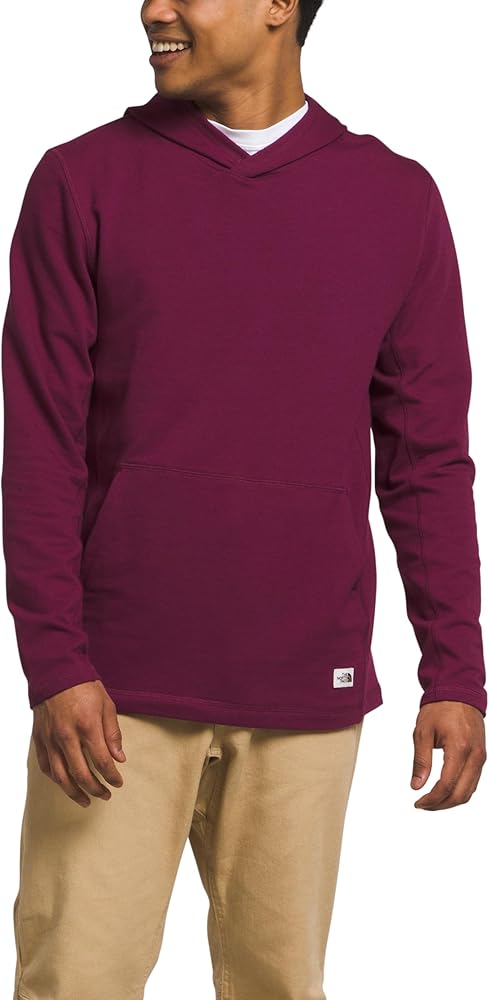 THE NORTH FACE Men's TNF Terry Hoodie, Boysenberry, Small