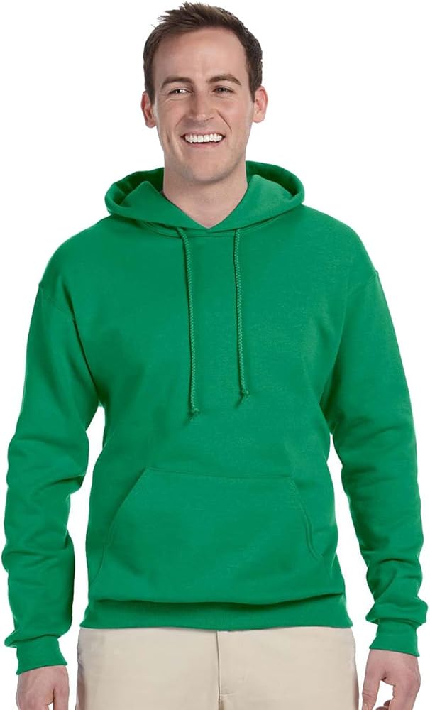 Jerzees 8 oz. NuBlend 50/50 Pullover Hood, Kelly - Small