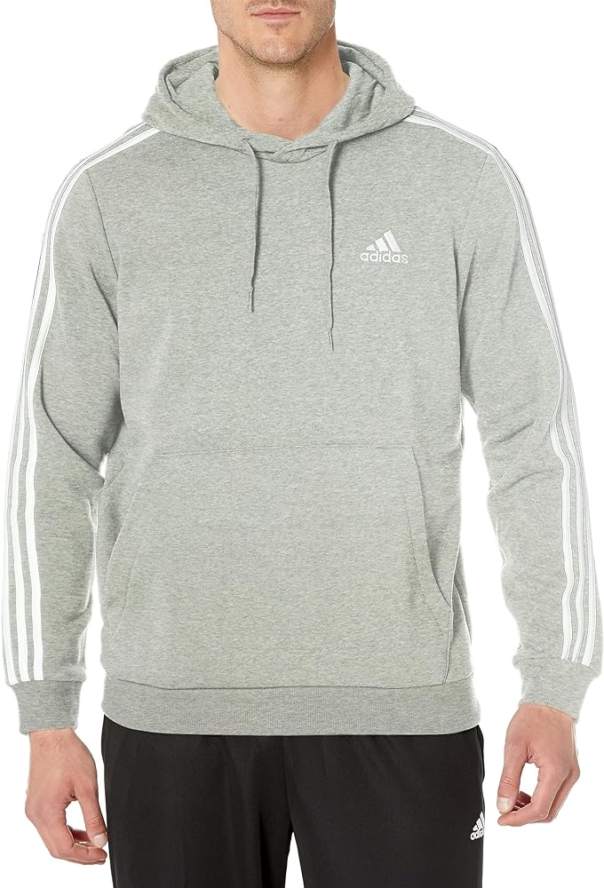 adidas Men's Essentials Fleece 3-Stripes Hoodie