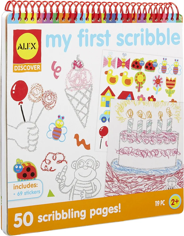 Alex Discover My First Scribble Kids Art and Craft Activity