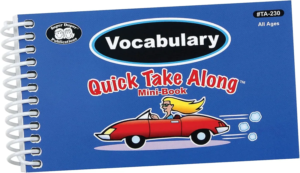 Super Duper Publications | Vocabulary Quick Take Along® | Educational Learning Resources for Children