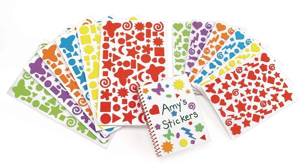 Colorations FFOAMS Fantastic Foam Stickers (Pack of 24)