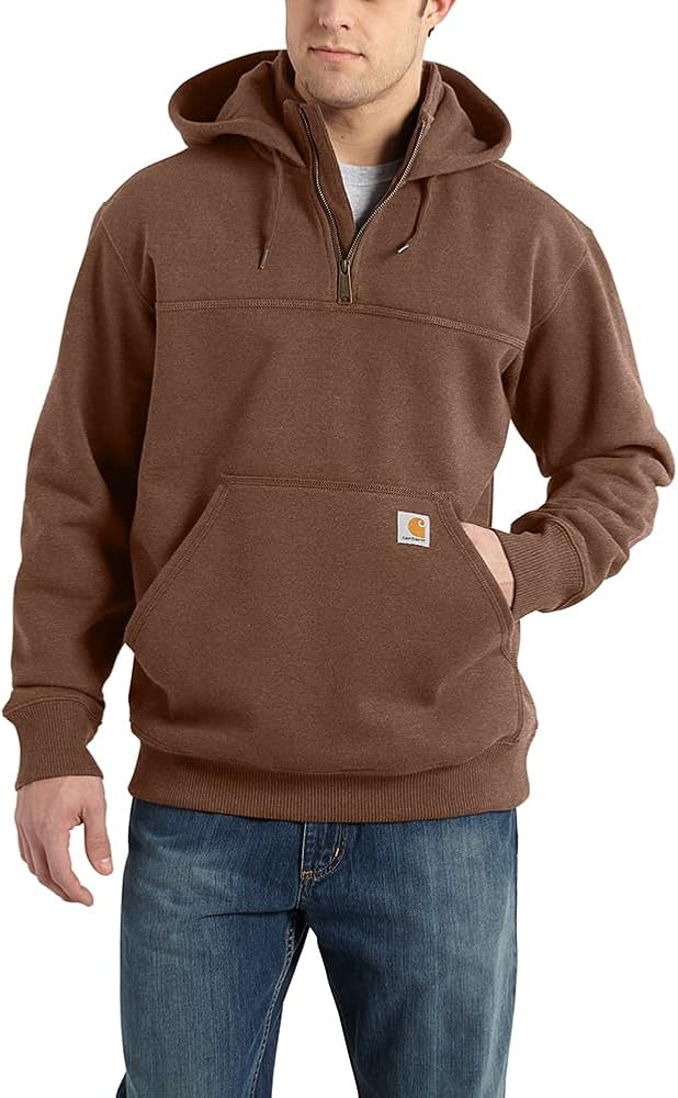 Carhartt Men's Rain Defender Loose Fit Heavyweight Quarter-Zip Sweatshirt