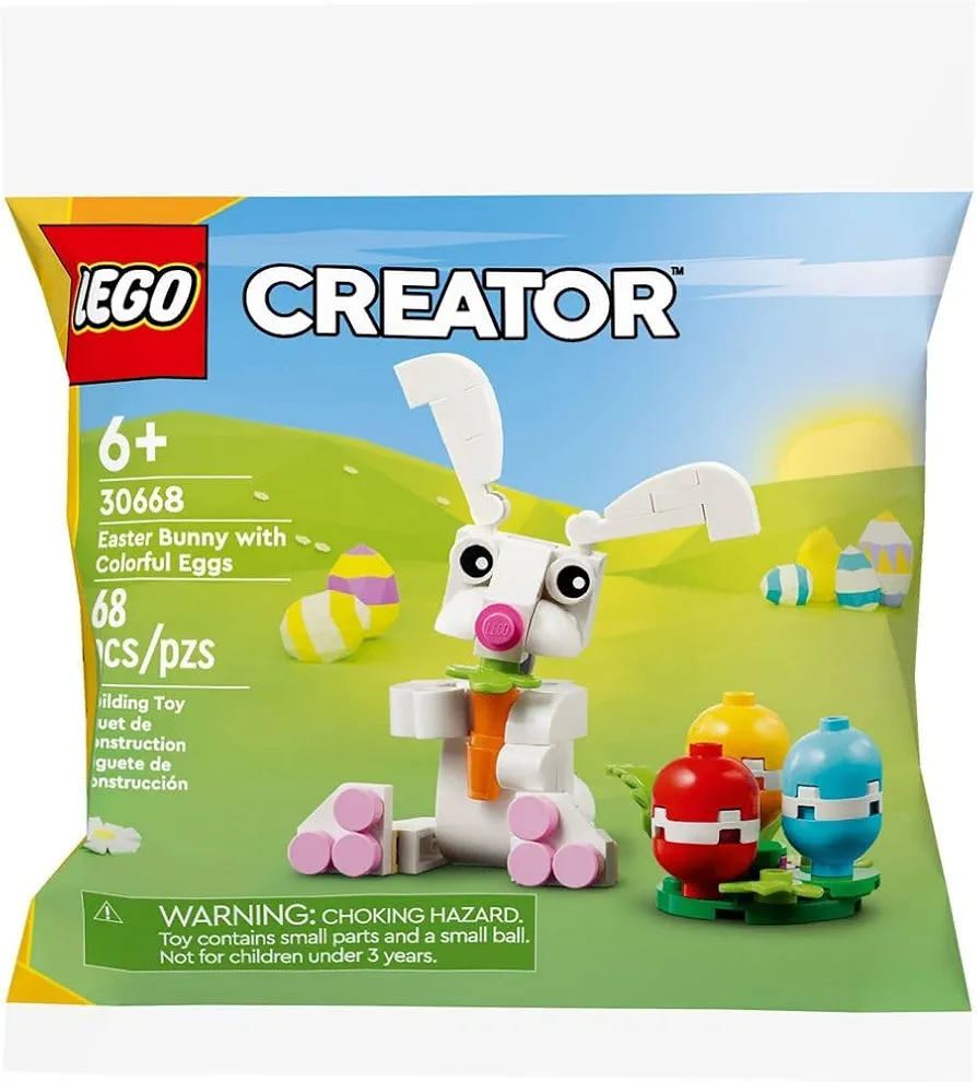 LEGO Creator Easter Bunny with Colorful Eggs Building Toy 30668