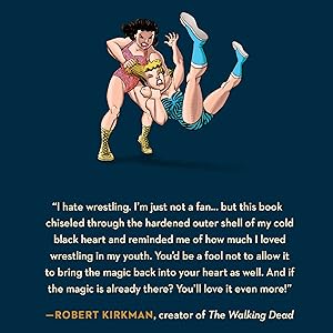 The Comic Book Story of Professional Wrestling;WWE;wrestling fans;wrestling;boxing;gifts for kids