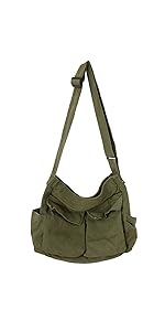 Canvas Messenger Bag