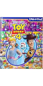 Disney Pixar Toy Story 4 Look and Find Activity Book