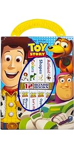 Disney Toy Story - My First Library Board Book Block 12-Book Set