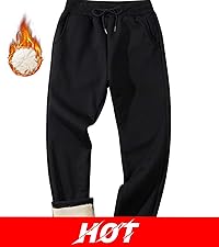 Fleece sherpa sweatpants