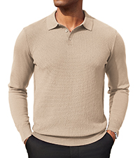 Men&amp;amp;#39;s Knit Polo Shirts