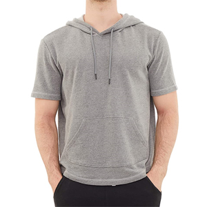 short sleeve hoodie for men