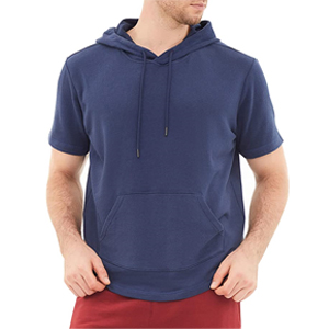 short sleeve hoodie for men