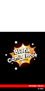 Blank Comic Book: Professional Templates To Create Your Own Comics. Creative Drawing Comics for 