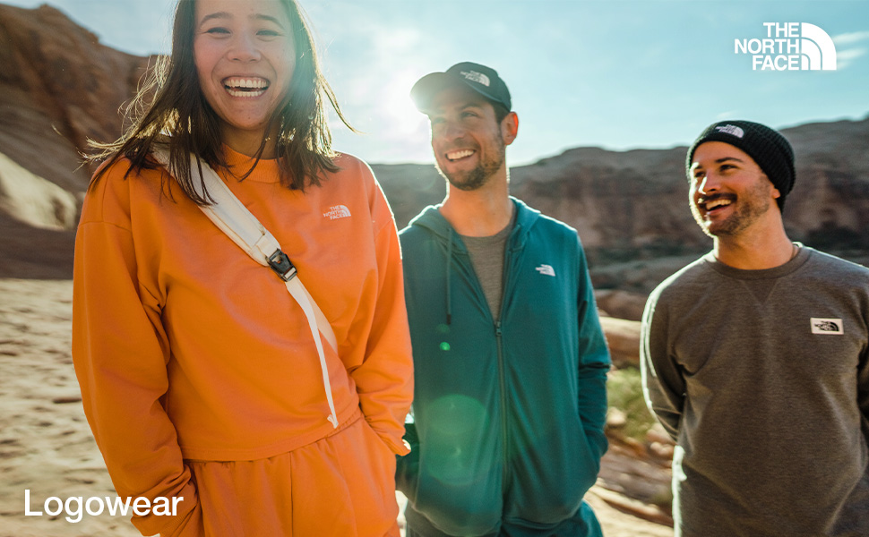 The Logowear Collection from The North Face offers classic loungewear styles.