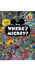 Where&amp;amp;#39;s Mickey Mouse - A Look and Find Book Activity Book