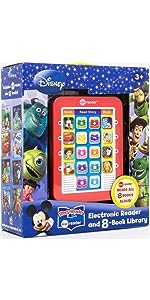 Disney Mickey, Toy Story and More! Me Reader Electronic Reader 8-Book Library