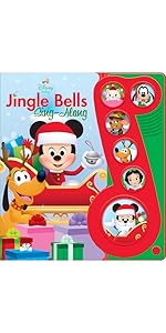 Disney Baby - Mickey Mouse Christmas Jingle Bells Sing-Along Song Book