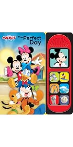 Disney Mickey &amp;amp; Friends – The Perfect Day 7-Button Interactive Sound Book