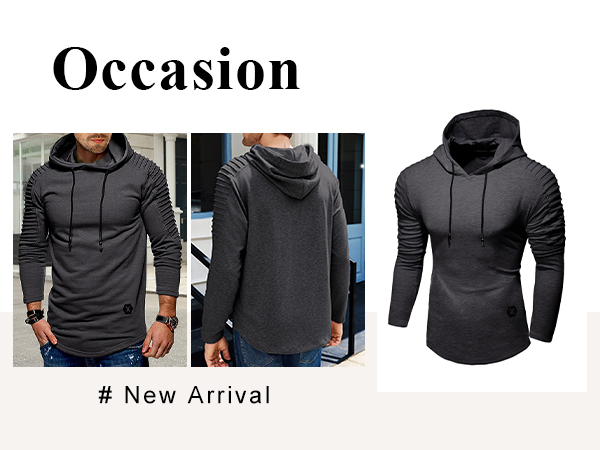 Mens Fleece Pullover Hoodies