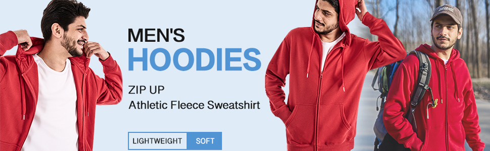 mens zipper hoodie