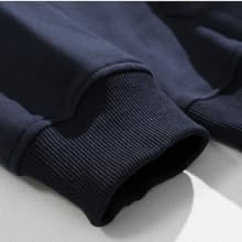 Men navy blue hoodies