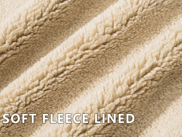 Sherpa Fleece Lined