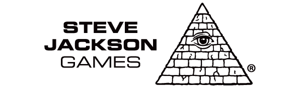 Steve Jackson Games logo, pyramid with eye