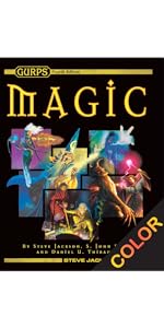 GURPS Magic color, Steve Jackson Games, RPG