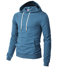 H2H Men&#39;s Lightweight Slim Fit Pullover Hoodies