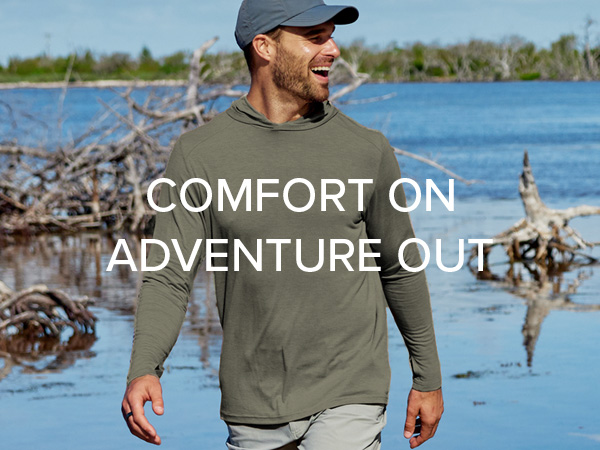 comfort on adventure out