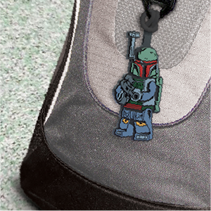 LEGO Star Wars Boba Fett Silicone Bag Tag Luggage Tag