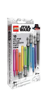 LEGO Star Wars Lightsaber Gel Pen 10 Pack