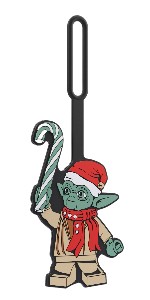 52480 Star Wars Yoda Holiday Bag Tag