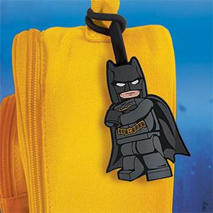 LEGO DC Superheroes Batman Silicone Bag Tag