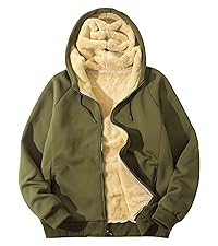 Fleece Lined Hoodie Jacket