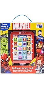 Marvel - Avengers, Spider-man, and Guardians of the Galaxy Me Reader Library