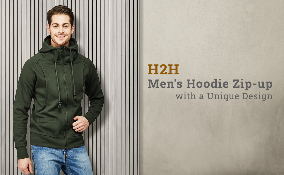 MENS HOODIE ZIP UP