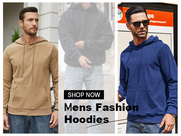 men fashion hoodies