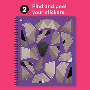 sticker by number sticker puzzles step 2