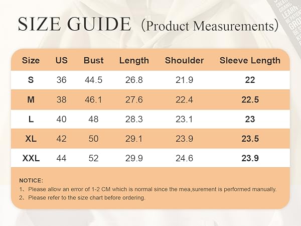 size guide