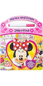 Minnie Mouse - Write-and-Erase Look and Find