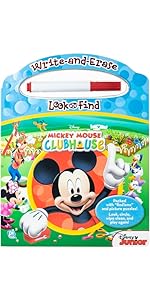 Mickey Mouse Clubhouse - Write-and-Erase Look and Find