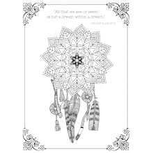 dream catcher mandala edgar allan poe quote