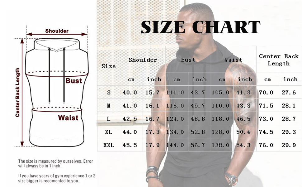 Men''s Workout Hooded Tank Tops Bodybuilding Muscle T-Shirt Sleeveless Gym Hoodies