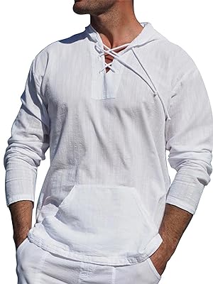 linen Hoodie for men