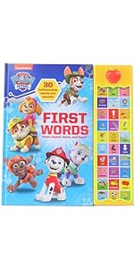 PAW Patrol - First Words 30-Button Sound Book